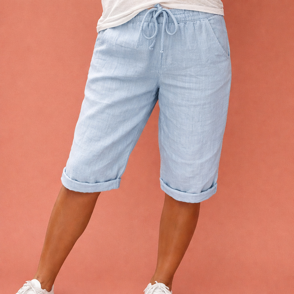 Bequeme Baumwollshorts für Damen mit eleganter Passform | Liora
