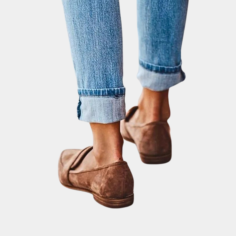 JANELLE | Slipper im Wildleder-Look für Damen
