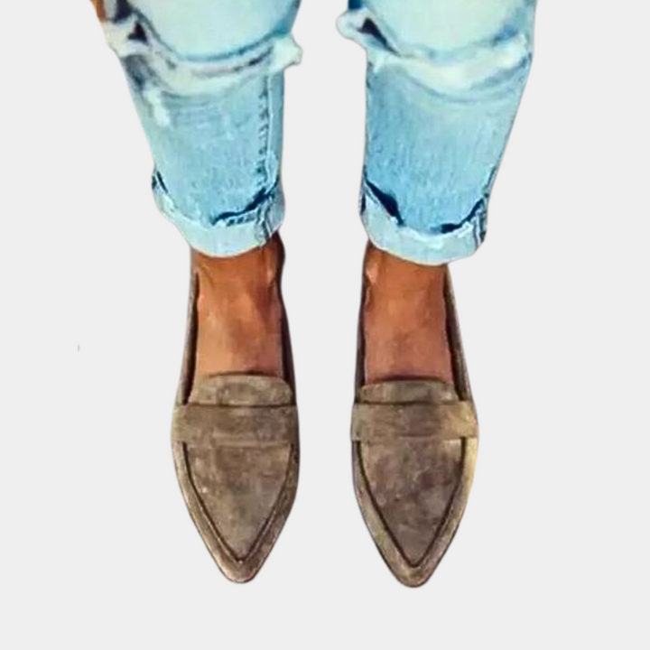 JANELLE | Slipper im Wildleder-Look für Damen