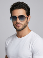 Adrian | Klassische Aviator-Sonnenbrille mit UV400-Schutz
