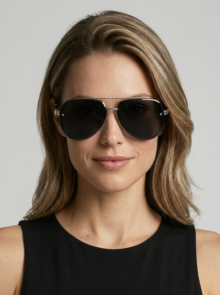 Adrian | Klassische Aviator-Sonnenbrille mit UV400-Schutz
