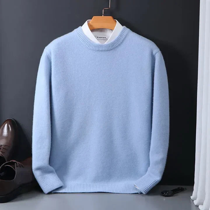 Klassische Kaschmir Herrenpullover