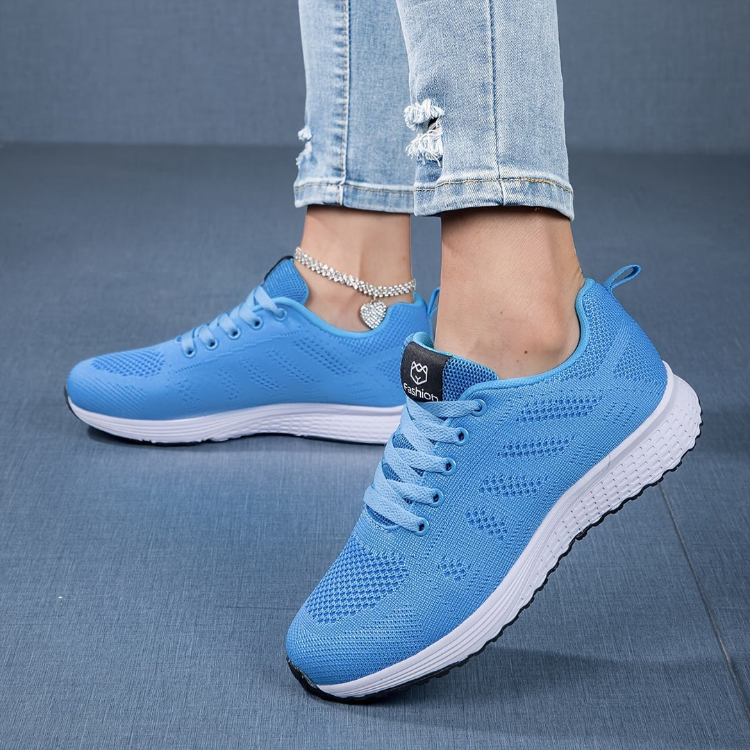 Bequeme Damensneaker mit atmungsaktivem Design
