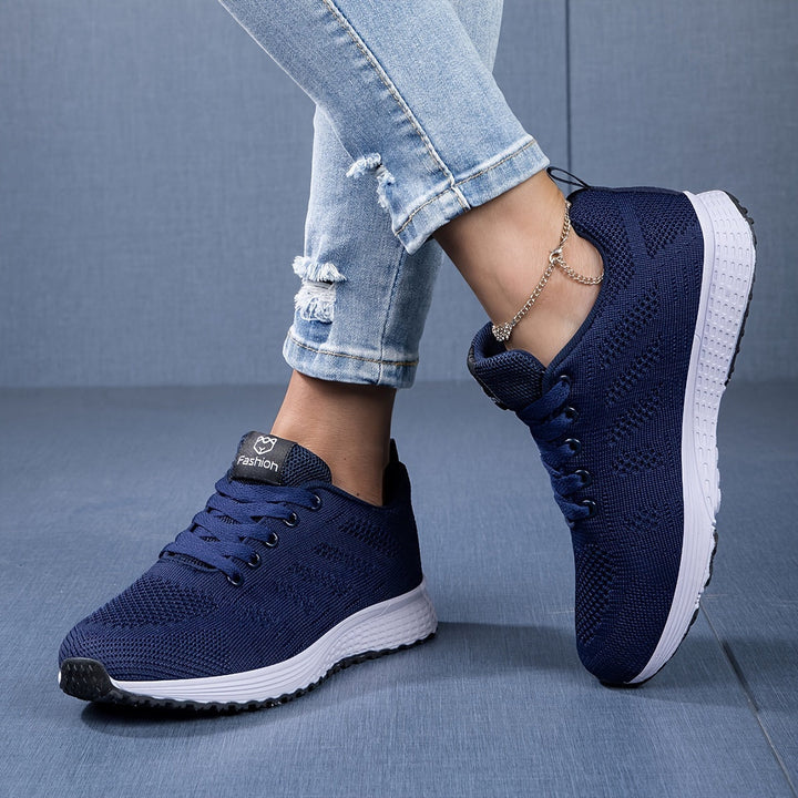 Bequeme Damensneaker mit atmungsaktivem Design