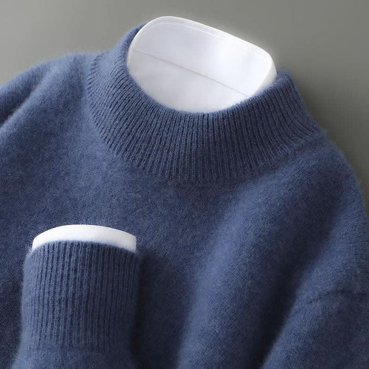 Damen Kaschmirpullover mit Stehkragen