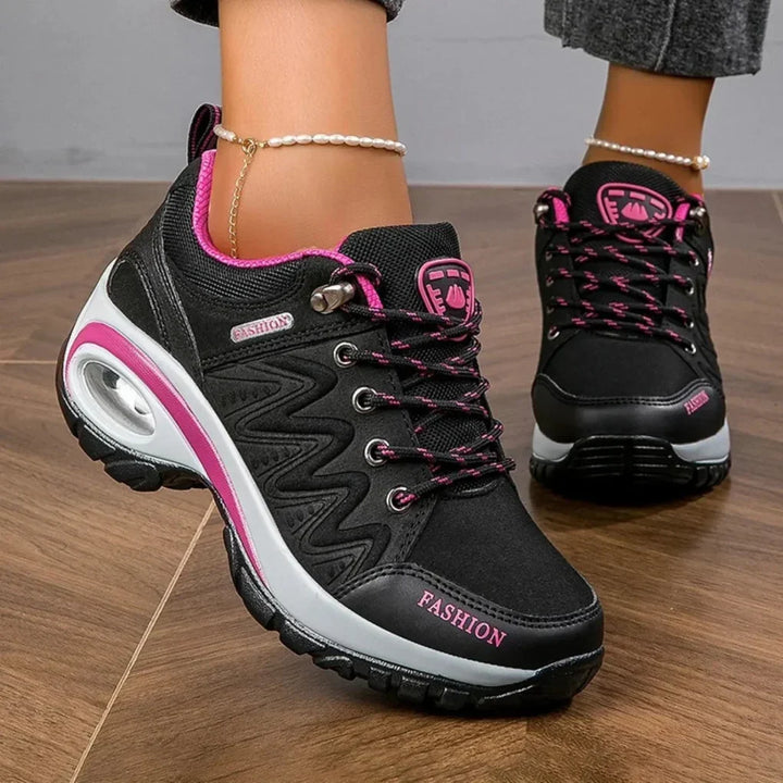 Damen Wanderschuhe wasserdicht mit rutschfester Profilsohle