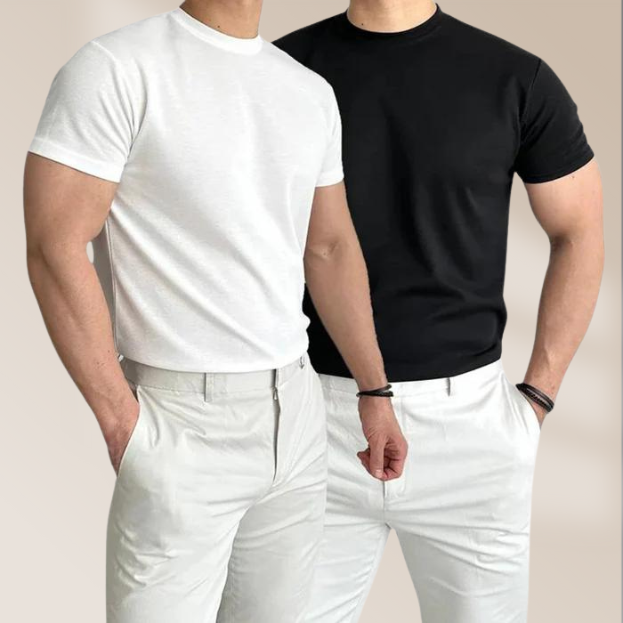 Herren Perfekt sitzende T-Shirt kurzarm