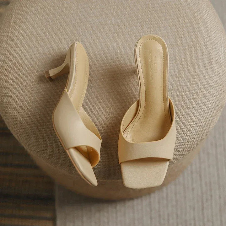 Elegante Damenschuhe mit niedrigem Absatz – Victoria