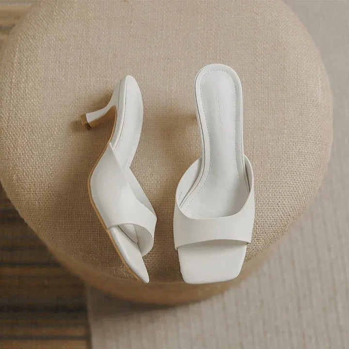 Elegante Damenschuhe mit niedrigem Absatz – Victoria
