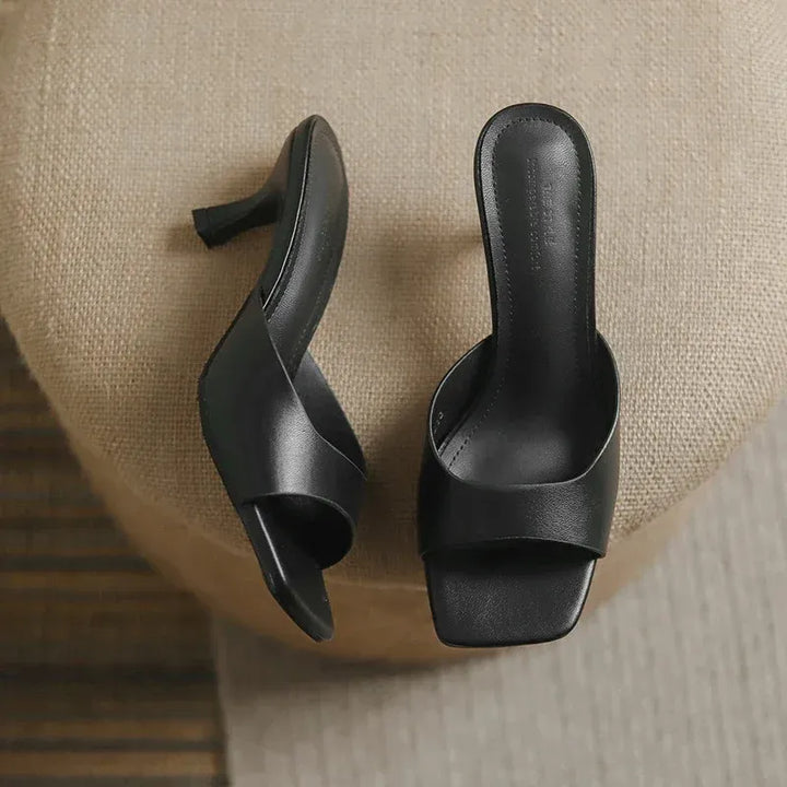 Elegante Damenschuhe mit niedrigem Absatz – Victoria