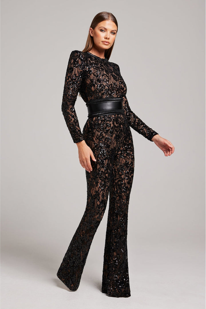 Eleganter Spitzen-Damen-Jumpsuit – Naomi