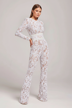 Eleganter Spitzen-Damen-Jumpsuit – Naomi