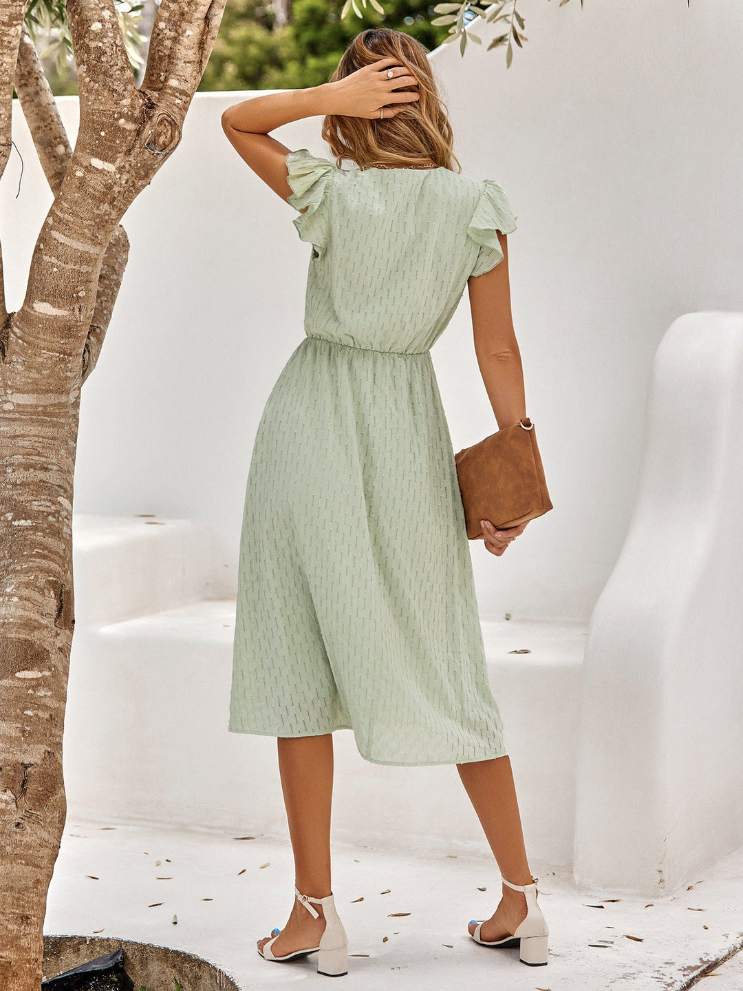 Elegantes und vielseitiges Kleid für Frauen | Midi