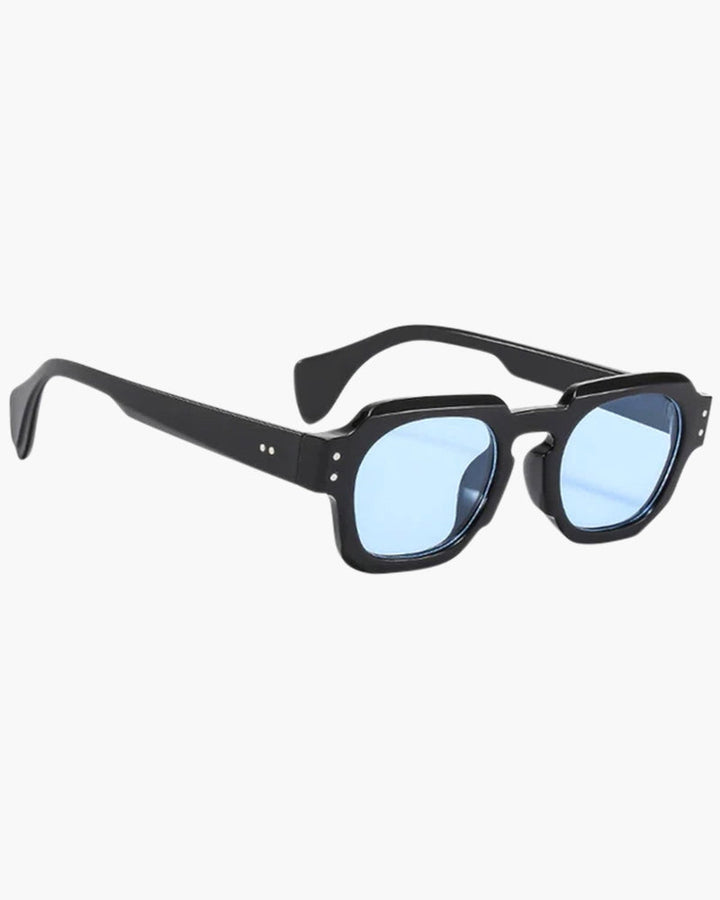 Sonnenbrille mit dicker Fassung und eckiger Form für Herren | Ideal für den täglichen Gebrauch im Freien