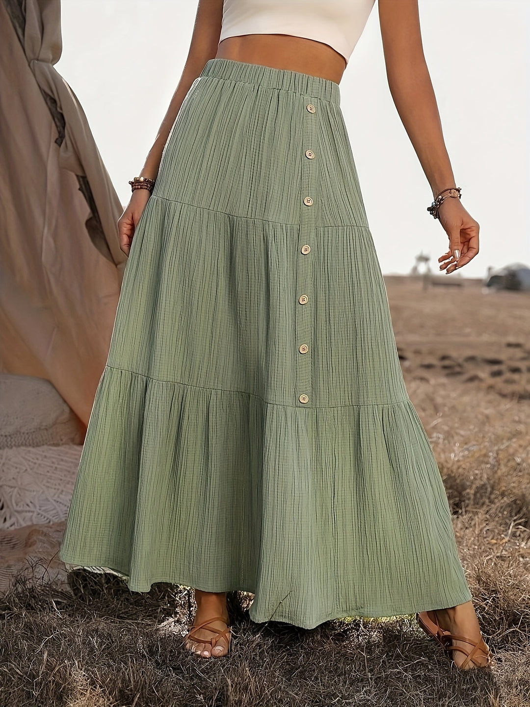 Nalani | Bohemian Maxi-Rock für Damen