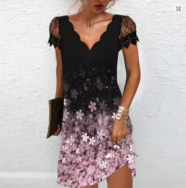 GlitterEve Kleid | Glitzerkleid