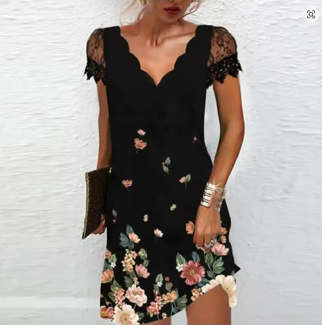 GlitterEve Kleid | Glitzerkleid