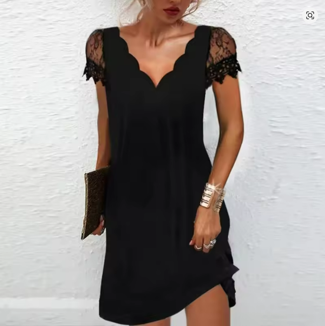 GlitterEve Kleid | Glitzerkleid