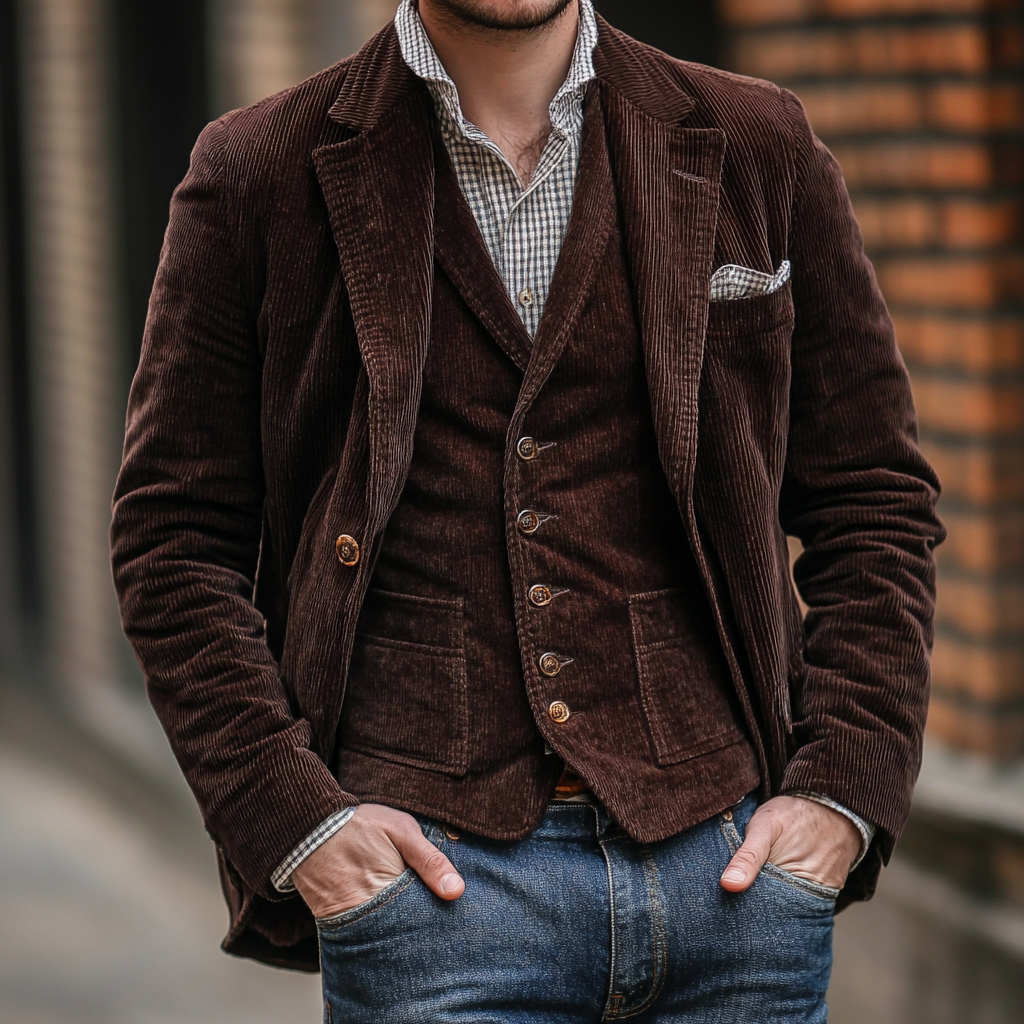 Heiko - Kaschmir Blazer und Gilet