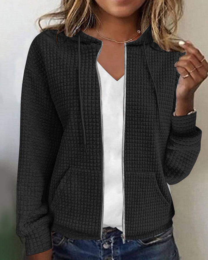 Damen Freizeitjacke mit Reißverschluss &amp; Taschen – Wynona