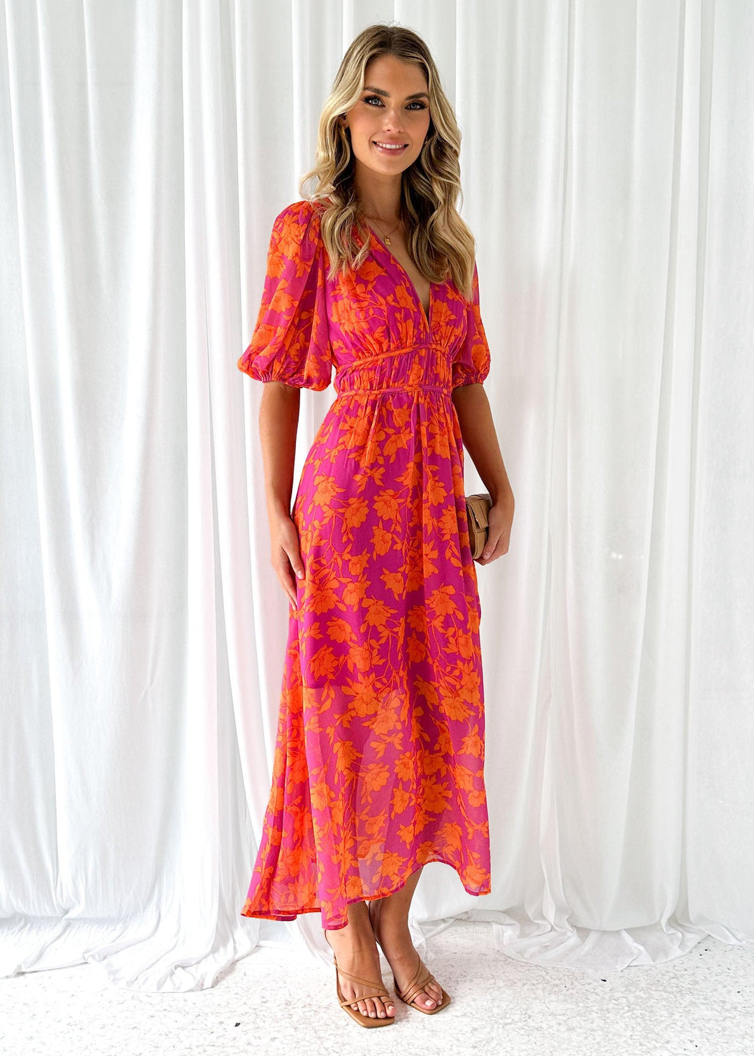 Elegantes, fließendes Kleid für Frauen | Maxi