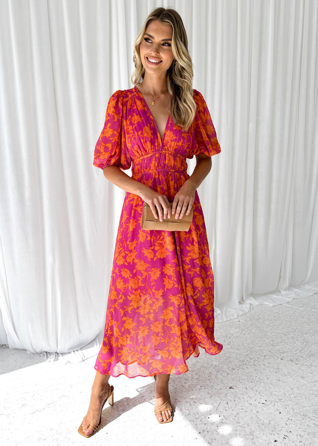Elegantes, fließendes Kleid für Frauen | Maxi