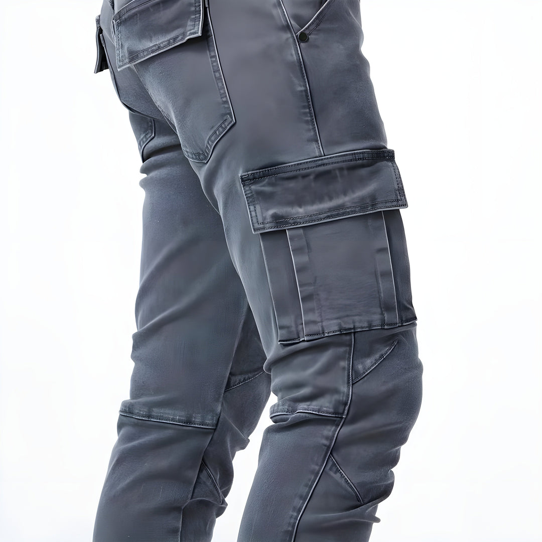 Bequeme Stretch Cargohose Herren
