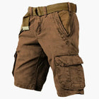 Herren-Cargo-Shorts im Vintage-Stil und Cargo-Taschen