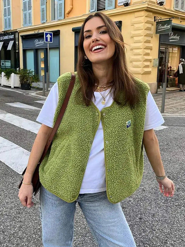 Olivia | Elegante und bequeme Fleece-Weste