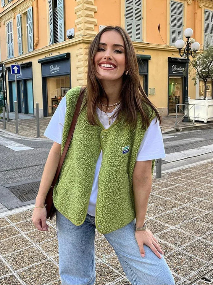 Olivia | Elegante und bequeme Fleece-Weste