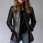 ADELINA - Lässige Knopf-Jacke