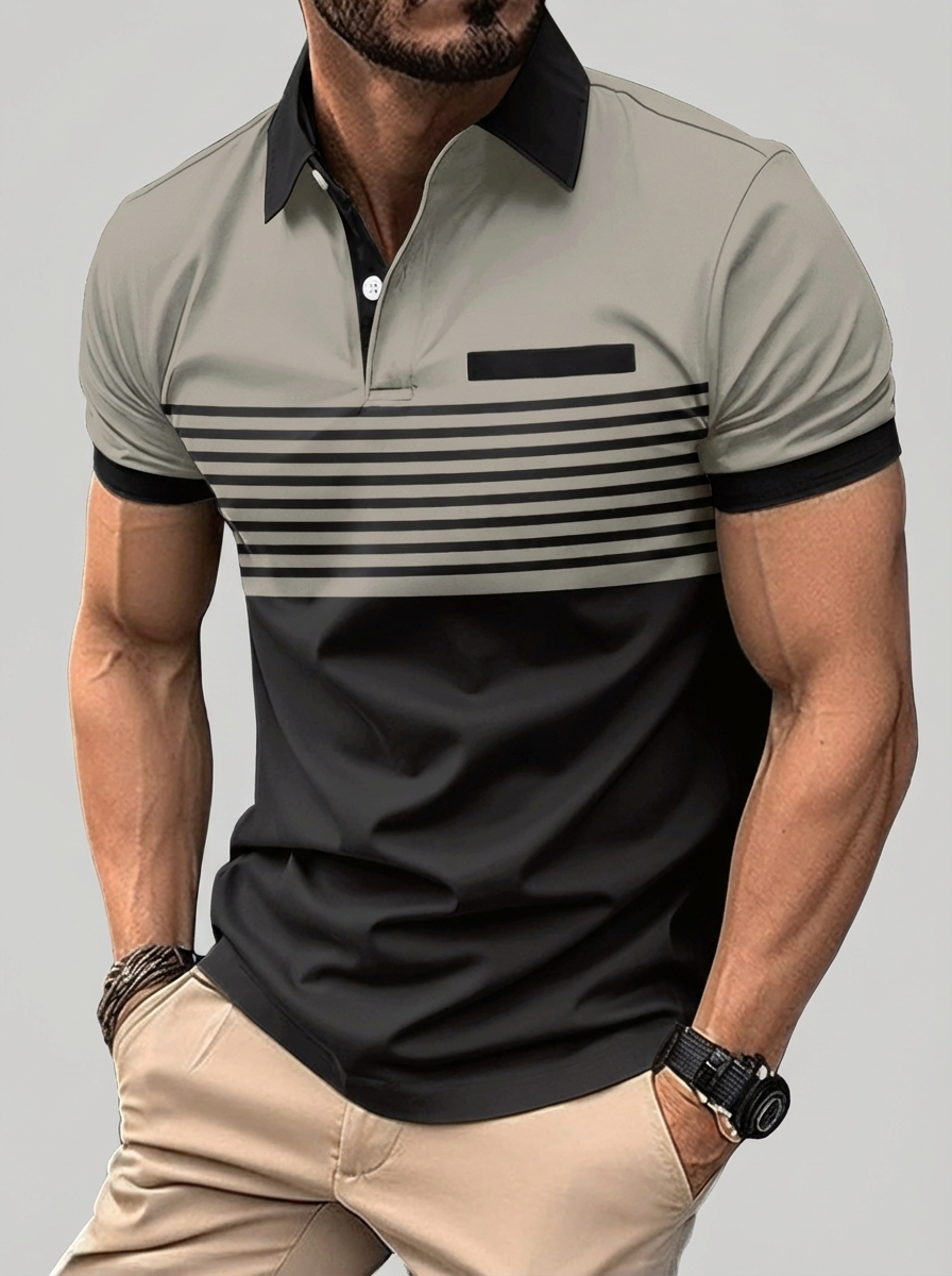 Moderne weiche Sommer-Polo-Shirt