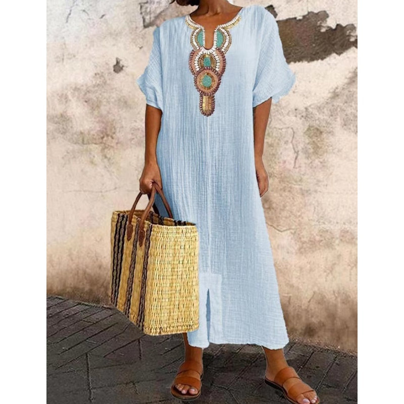 Damen Sommer Maxikleid