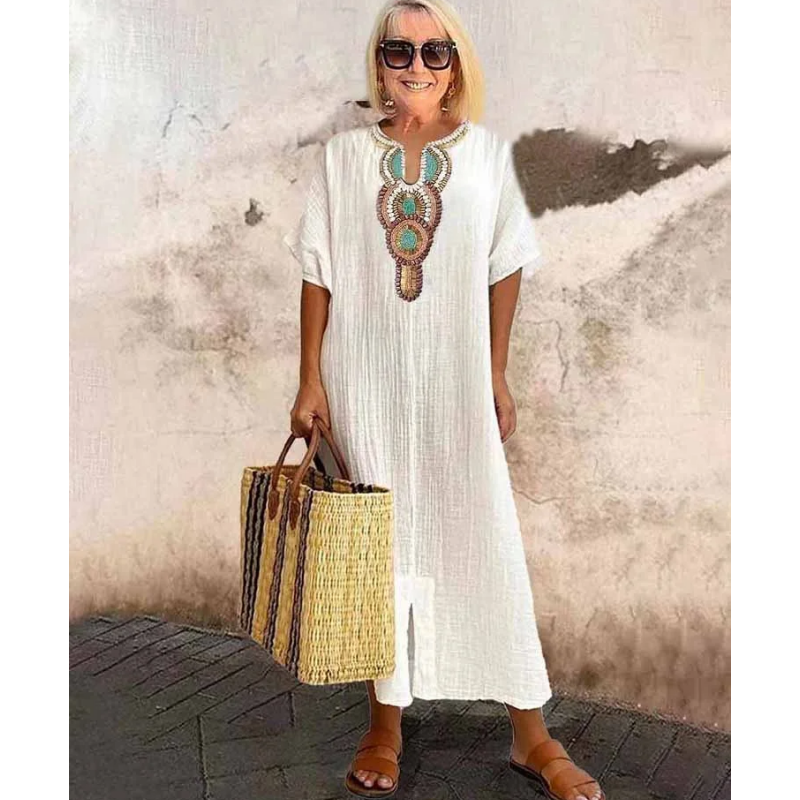 Damen Sommer Maxikleid