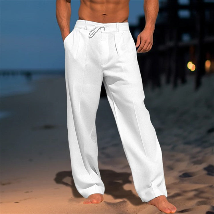Lockere Hose Herren mit Kordelzug