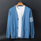 Otto | Herren Relaxed Soft Knit Cardigan mit gestreiftem Ärmel-Detail