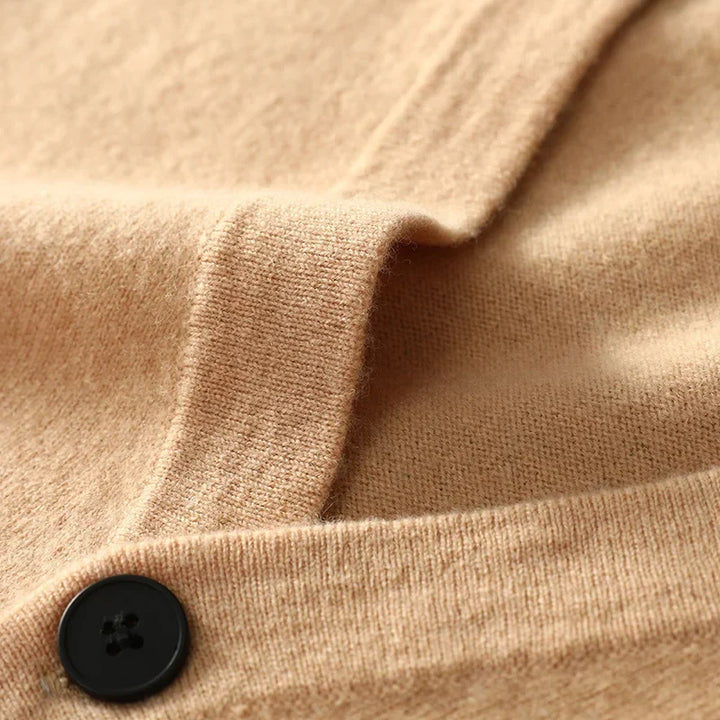 Otto | Herren Relaxed Soft Knit Cardigan mit gestreiftem Ärmel-Detail