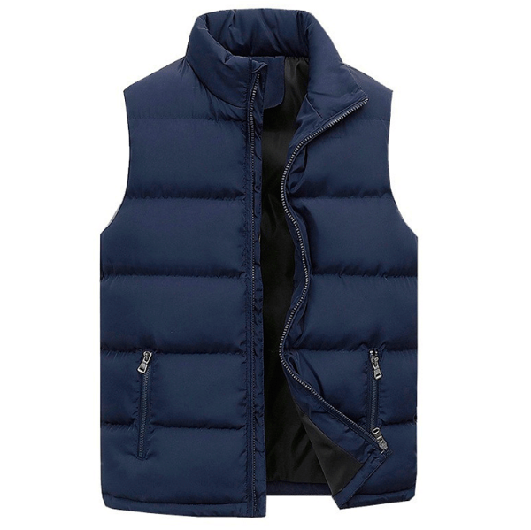 Herren Isolierte Weste für Stilvolles Layering