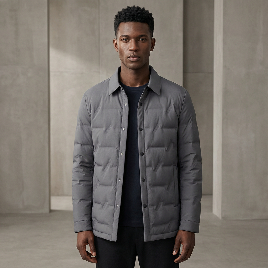 Herren Leichte Jacke | Warm &amp; Taillierte Passform