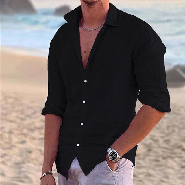 Eberhard | Herren Langarm Sommerhemd
