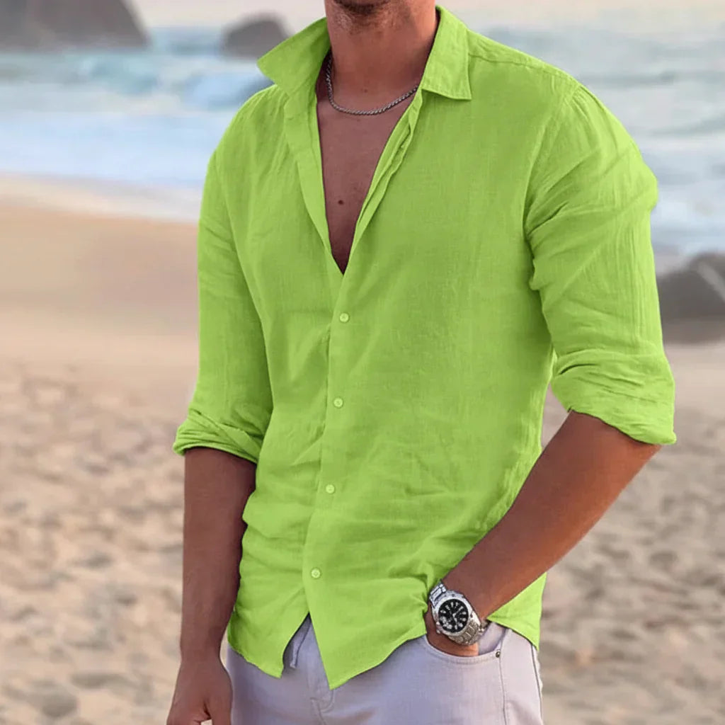 Eberhard | Herren Langarm Sommerhemd