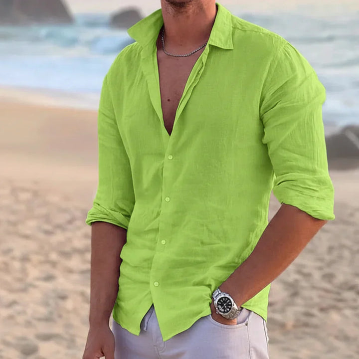 Eberhard | Herren Langarm Sommerhemd