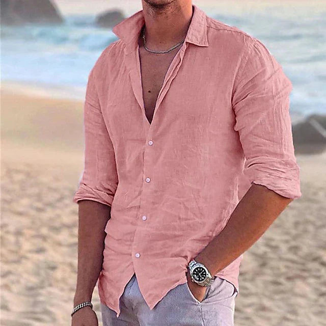 Eberhard | Herren Langarm Sommerhemd