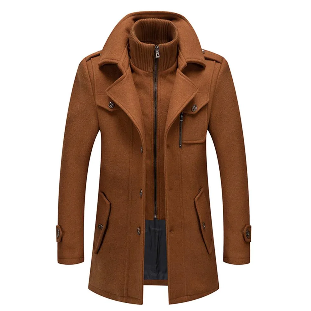 Herrenjacke im Militärstil für stilvolles Layering