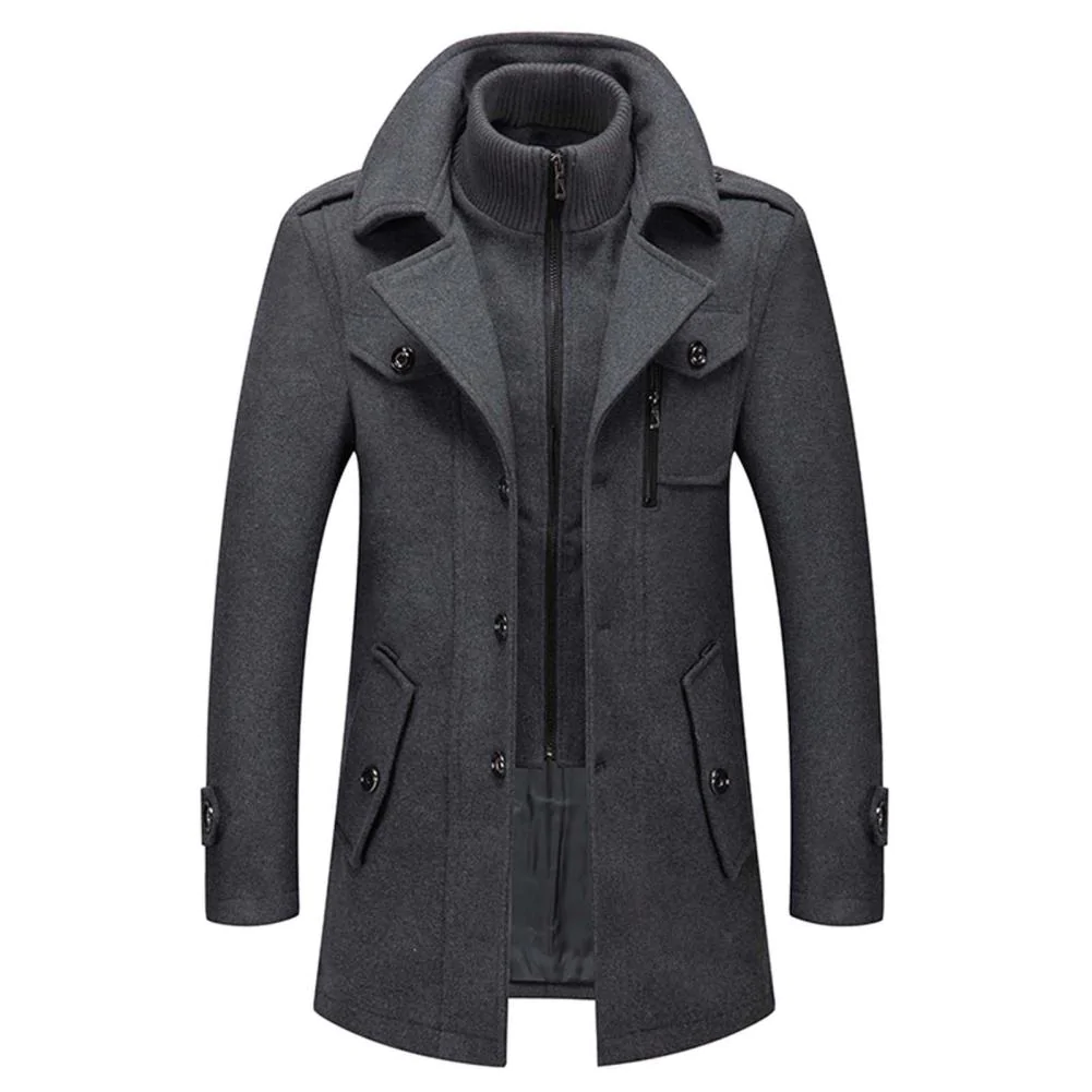 Herrenjacke im Militärstil für stilvolles Layering
