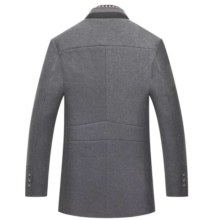 Herren-Peacoat | Taillierte Passform &amp; Warm