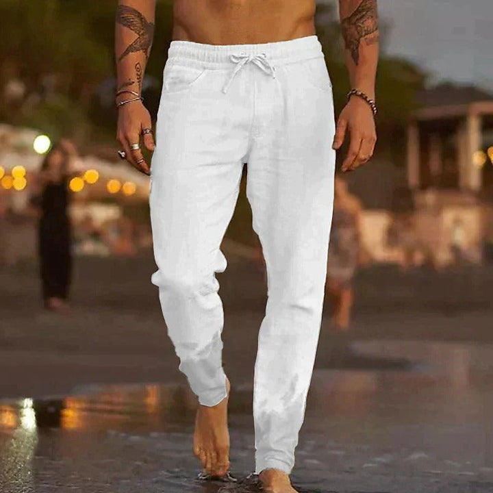 Herren Sommerliche Leinenhose - Jaxx