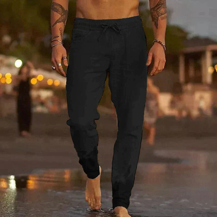 Herren Sommerliche Leinenhose - Jaxx