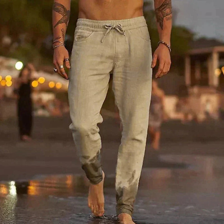 Herren Sommerliche Leinenhose - Jaxx