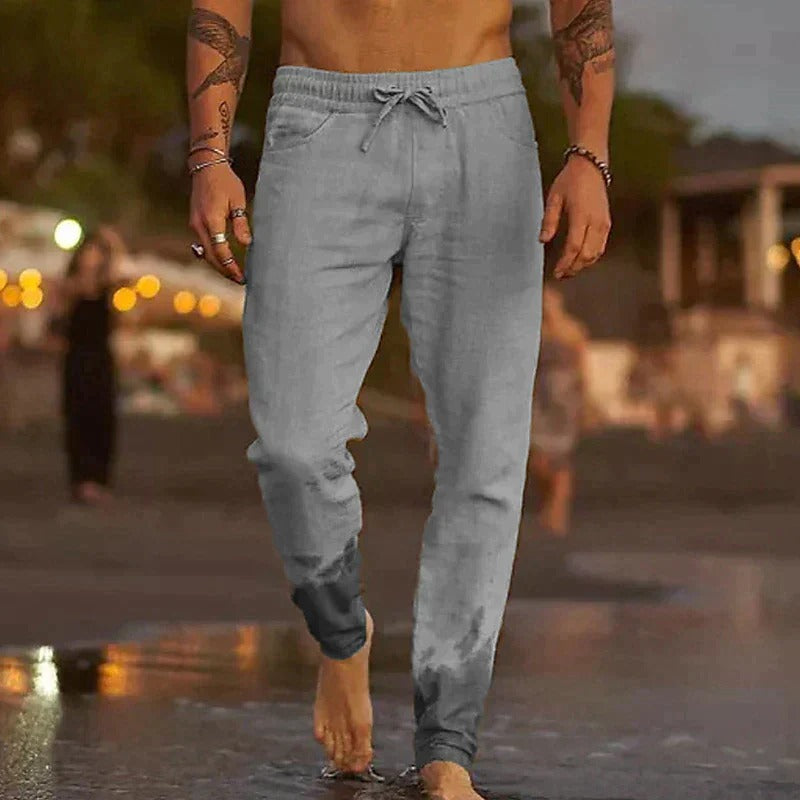 Herren Sommerliche Leinenhose - Jaxx